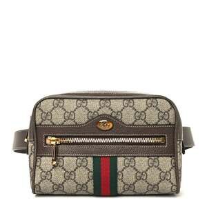 Gucci Gg Supreme Web Small Ophidia Belt #238393G73B